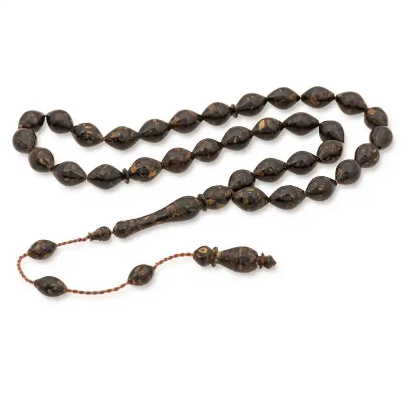 Scented Cinnamon Rosary with System Tasseled, Islamic Muslim Tasbih Allah Men Women Meditation jewelry, Tasby, Unisex