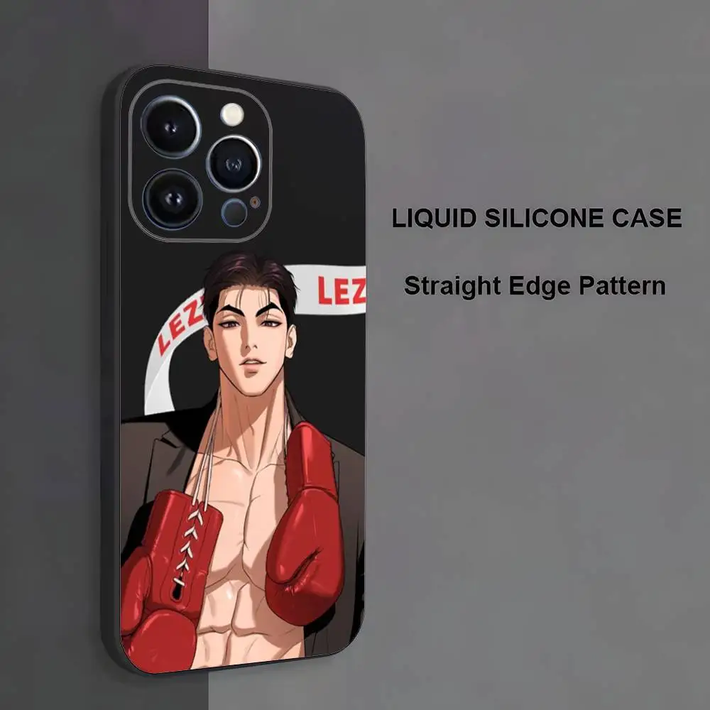 Etui na telefon Joo J-Jaekyungs Jinx do iPhone'a 17, 16, 15, 14, 13, 12, 11, Pro Max, XS, X, XR, SE, Mini, 8, 7, miękki silikonowy czarny pokrowiec