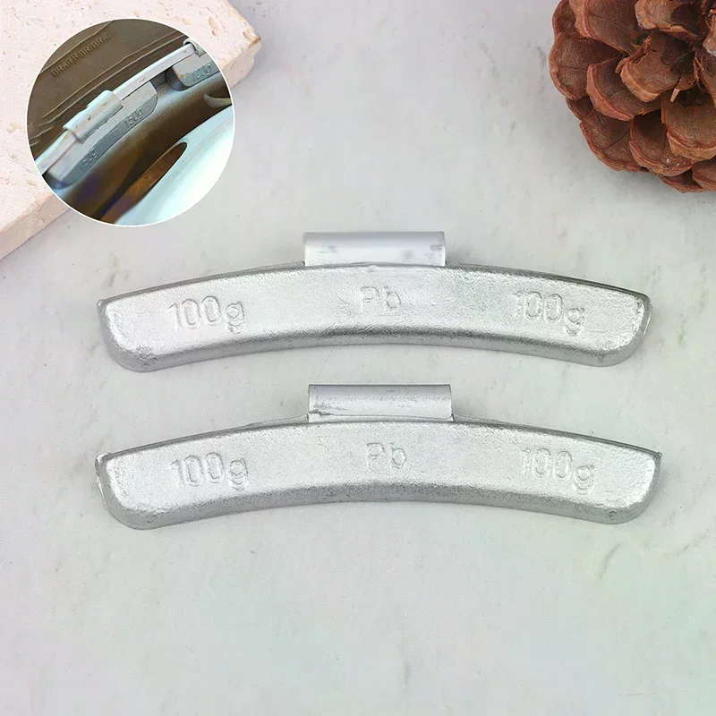 1/2Pcs 10cm High Quality 100g Balancer Calibration Block Balance Machine Self-calibration Repair Tool Wheel Balance Weights