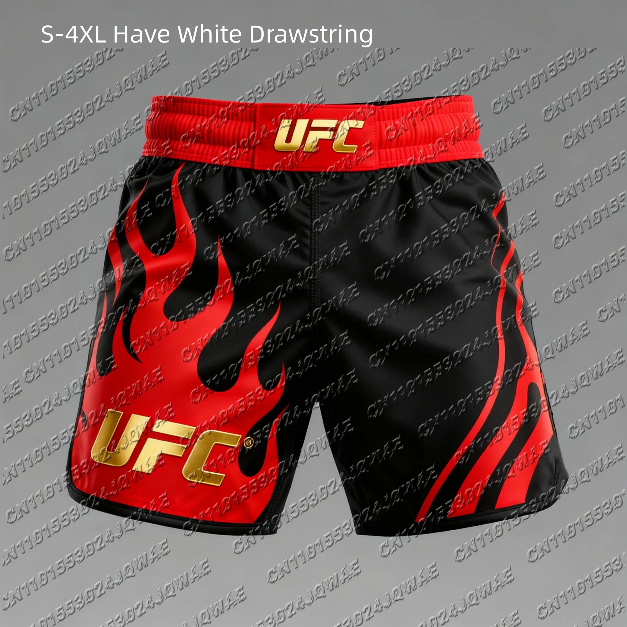 2026 جديد UFC الملاكمة القتال السراويل الرجال النساء تنفس التجفيف السريع المتضخم التدريب السراويل الشارع موضة كول الرياضة السراويل #4