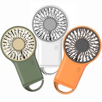 Xiaoimi 2025 Arrival Min Wind Air Cooling Hand Portable Usb Desktop Rechargeable Handheld Fan with Hook for Summer