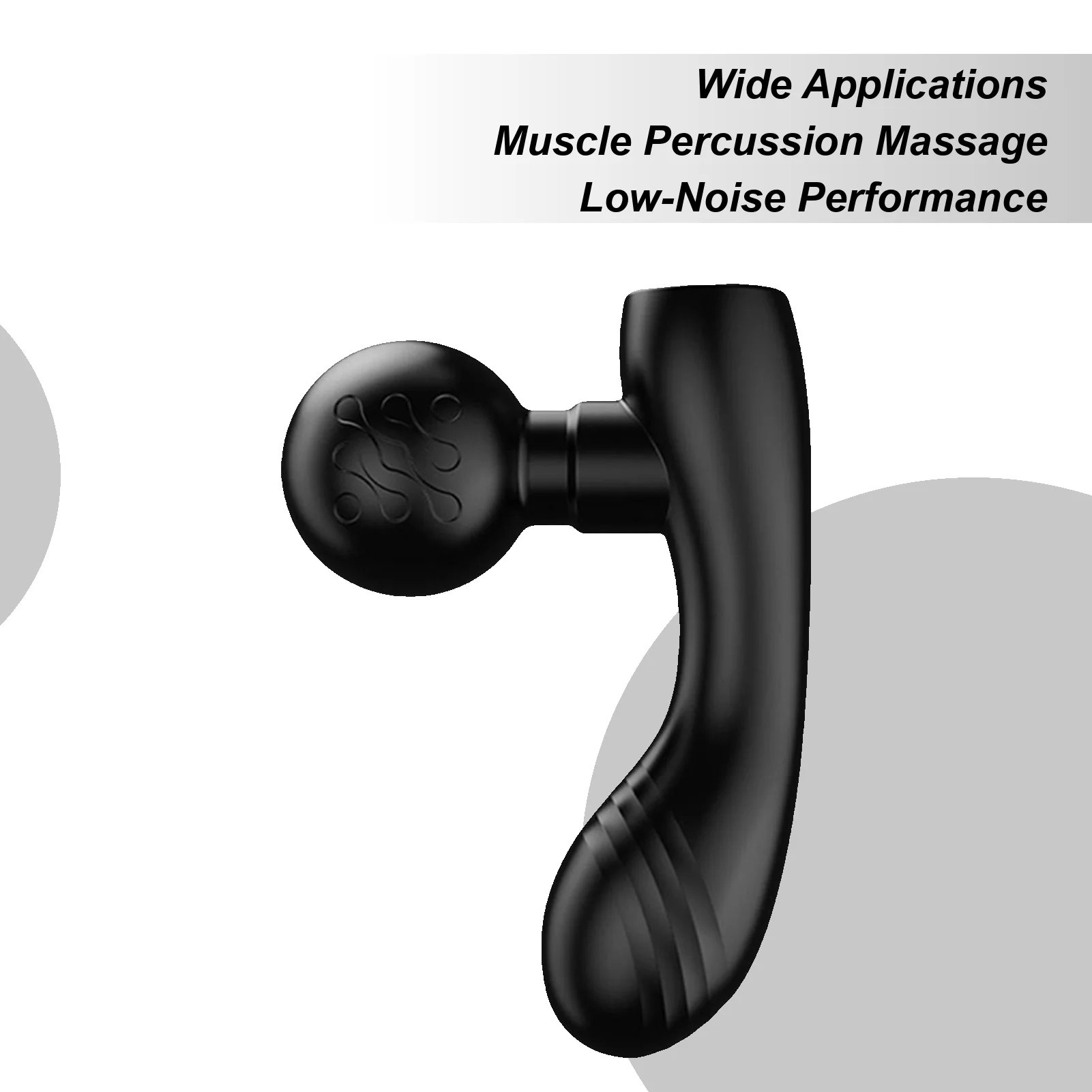 

Muscle Massager Portable Electric Muscle Massager Double-Head Device Quiet Health Care For Men Women Stiffness Soreness Home