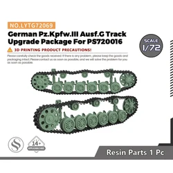 SSMODEL LYTG72069 1/72 German Pz.Kpfw.III Ausf.G Track Upgrade Package For PS720016