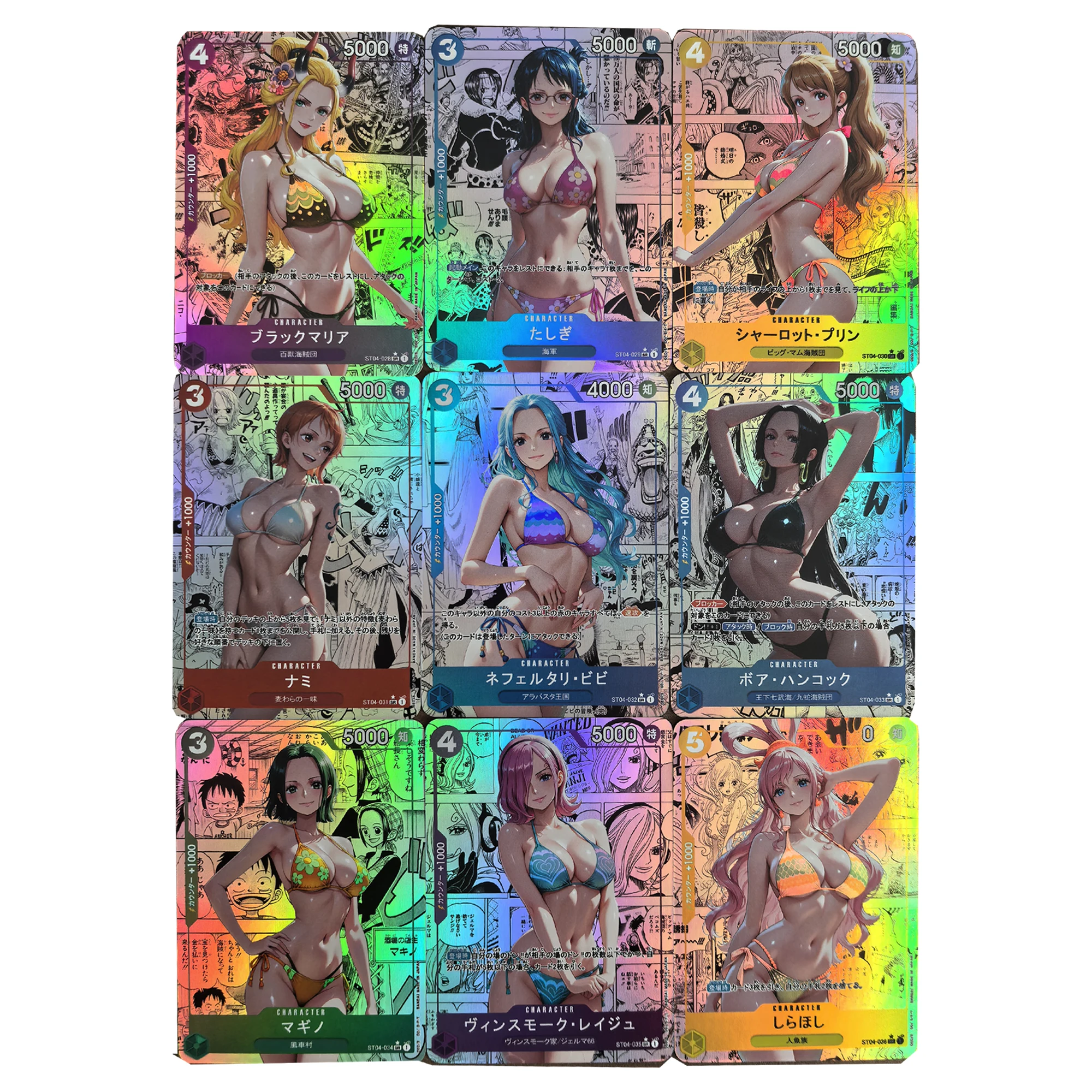 9-pecas-conjunto-cartoes-de-anime-diy-one-piece-nami-vivi-colecao-de-cartoes-de-biquini-fofo-com-efeito-de-refracao-e-flash-de-cor-opcg-reiju-presente-brinquedo