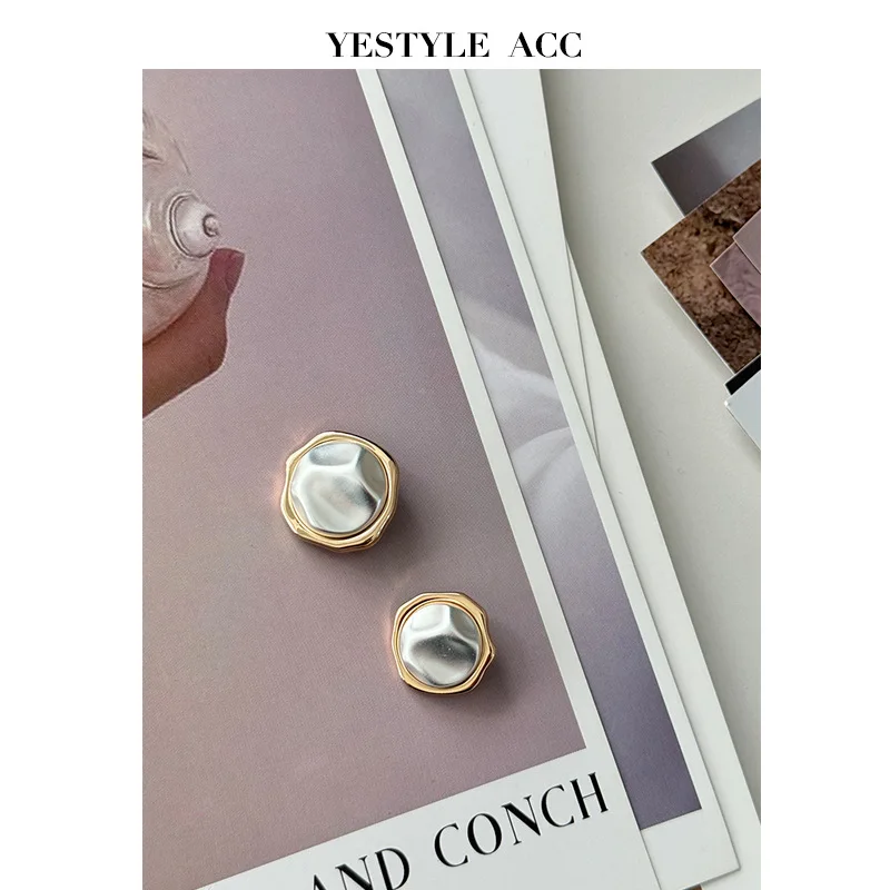 10pcs Metal Shank Buttons Needlework Decorative Sewing Accessories For Clothing Apparel Suit Vintage Button Uniform Coat Buttons