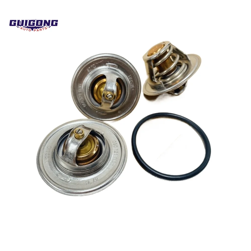 

GUIGONG Thermostat 87°C for VW Bora Golf 4 Jetta Passat B5 Lavida Engine Coolant Thermostat 050121113 Car Accessories