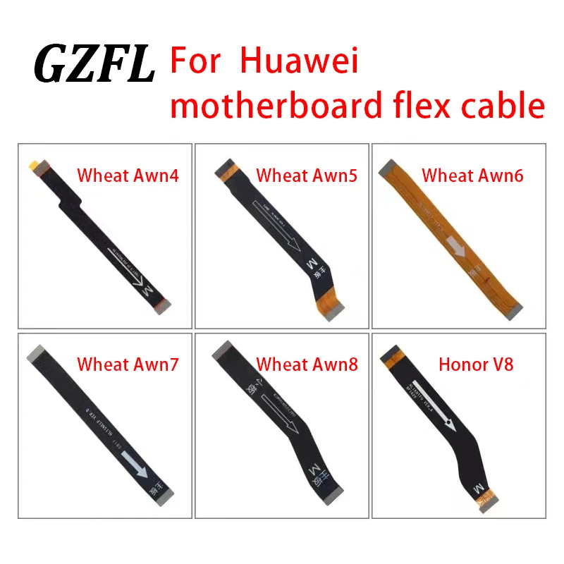 For Huawei Wheat Awn 4 5 6 7 8 Honor V8 Main Board Connector USB Board LCD Display Flex Cable Repair Parts