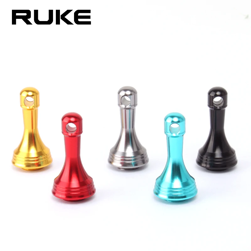 

Ruke fishing reel alloy stand suit for Shim/Dai type spinning reel length 36mm weight 3.9g DIY rocker handles keep reel balance