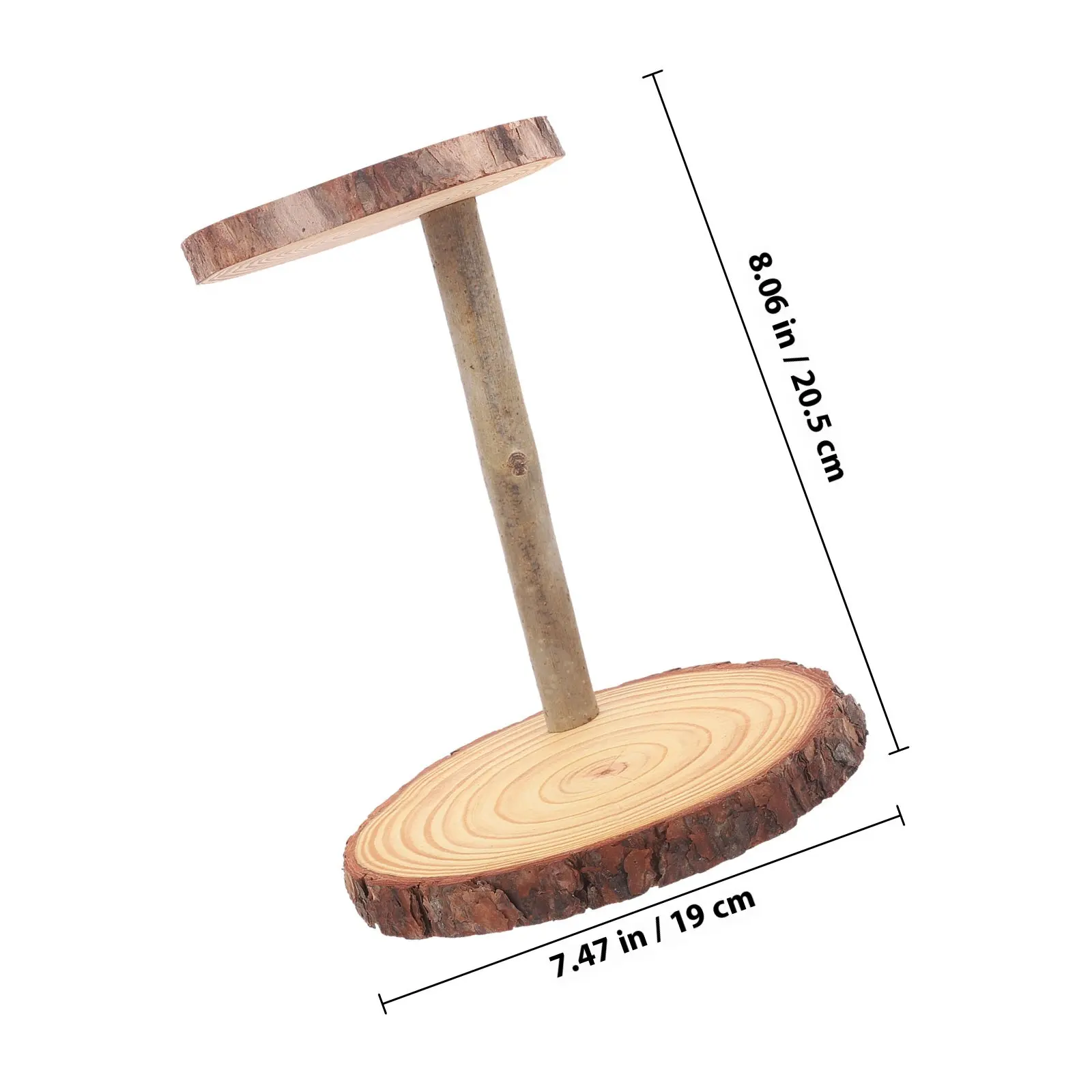 1Pcs Wooden Flower Rack Plant Pot Stand with Stylish Layered Design Balcony Cake Shelf Dessert Serving Stand Home Store Museum
