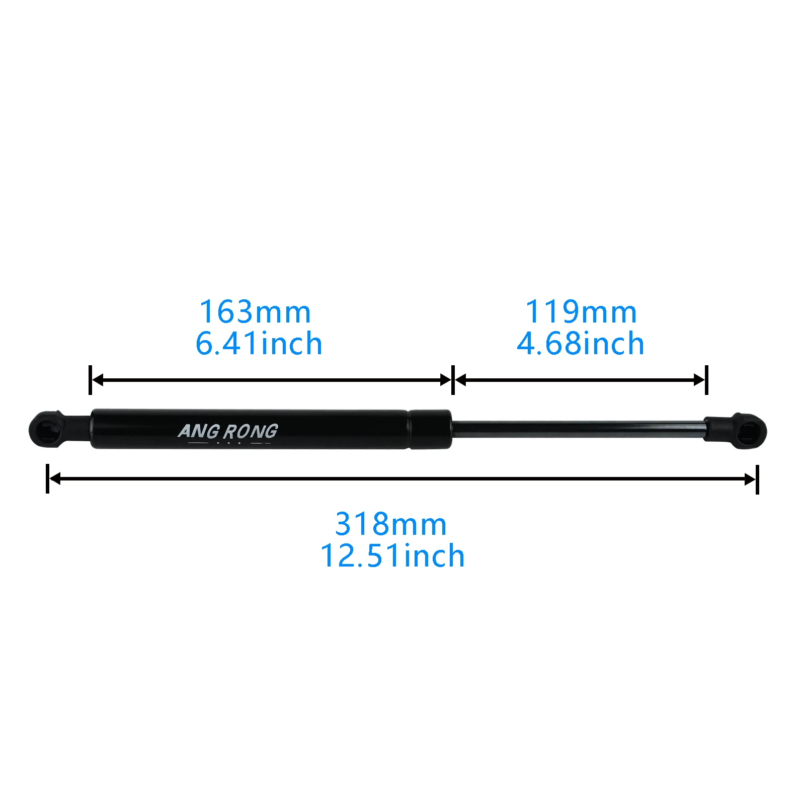 2x Front Bonnet Hood Gas Struts Spring Support Lifter 51237008745 for BMW 5 Series E60 E61 2003-2010