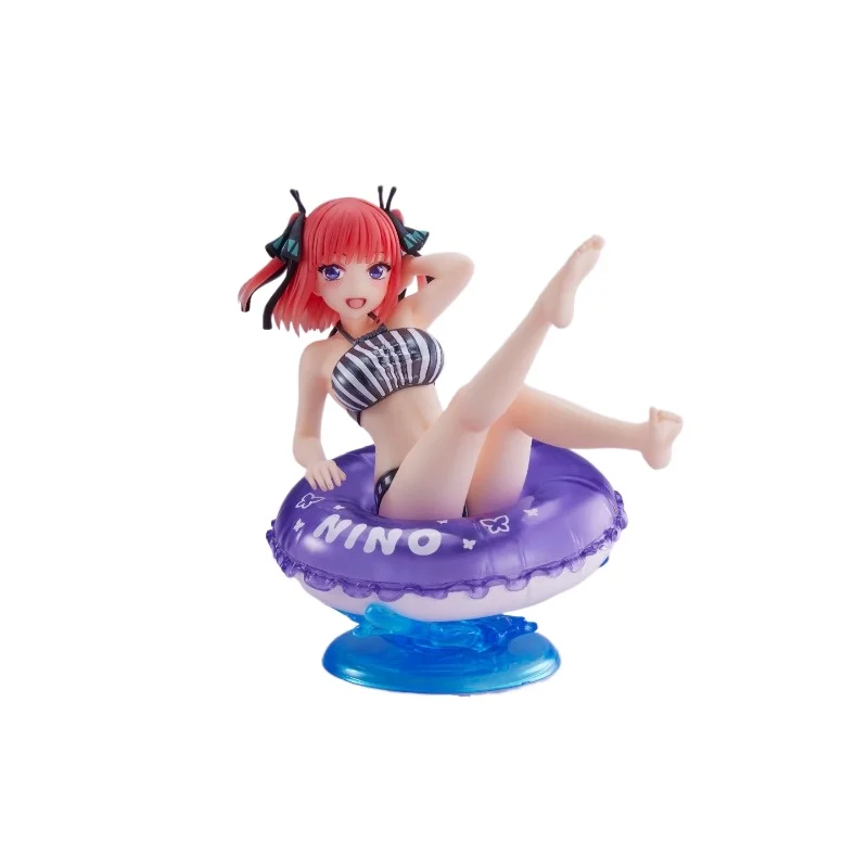 In Stock Genuine TAiTO Eiga Gotoubun No Hanayome Nakano Nino Aqua Float Girls Anime Figure Garage Kit Anime Cartoon Model Toys