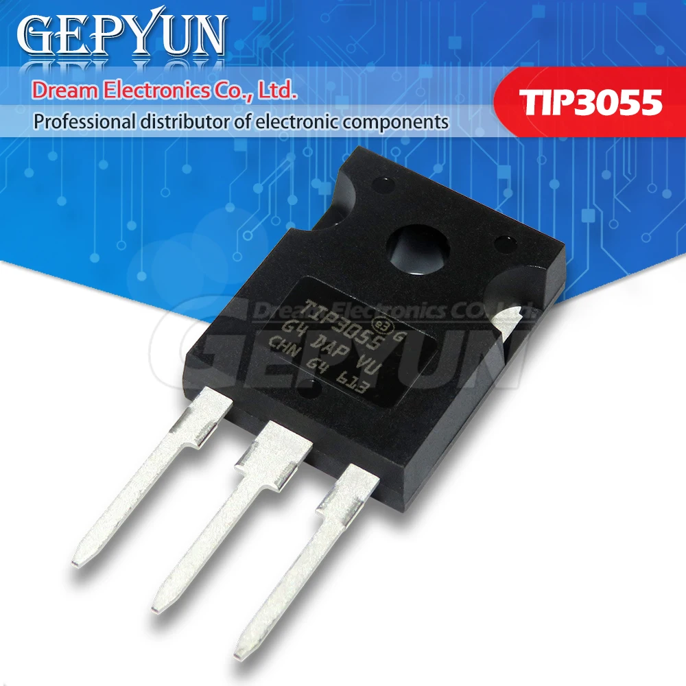 10PCS TIP3055 TO247 TO-3P TIP3055 TO-247