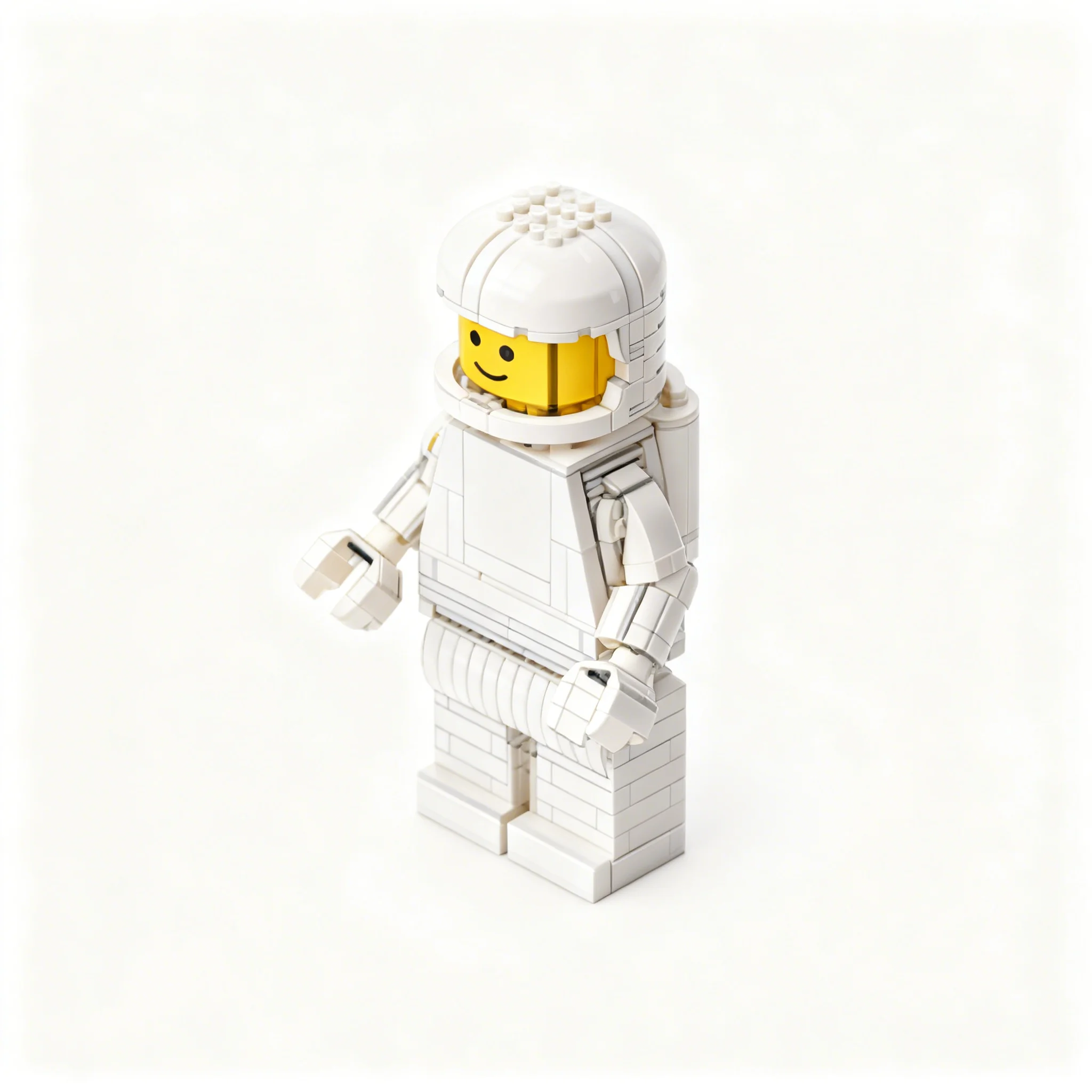 659pcs MOC Space Classic Space Upscaled Classic Spaceman Model Building Blocks Art Creative 3D Idea Display Education Assemble