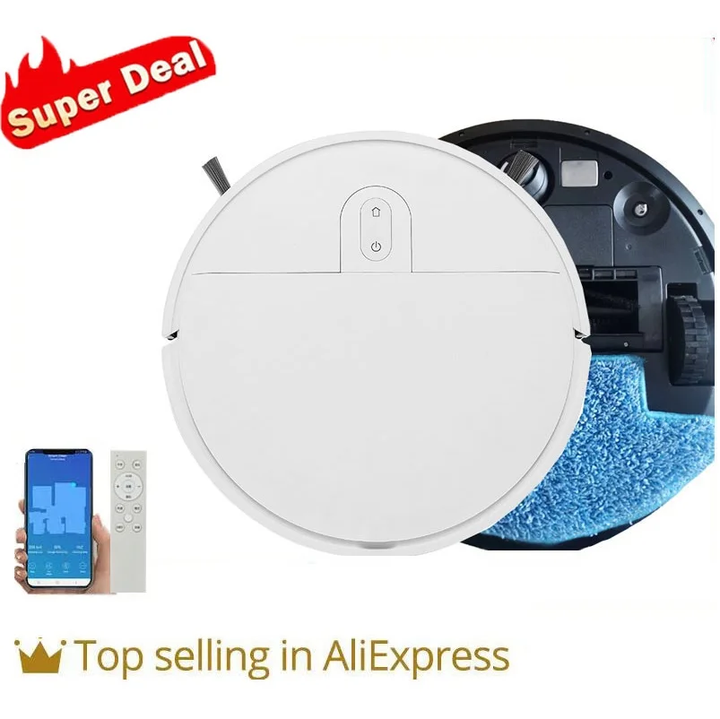 Smart Robot Vacuum Cleaner 4500PA Sweeping Machine Wireless Auto-Recharge appliances Floor Navigation Vacuum Cleaner For Home