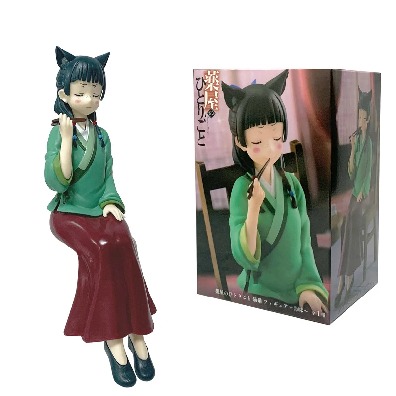 17cm The Apothecary Diaries Anime Figure Herbalist Maomao Action Figure Maomao Noodle Stopper Figurine PVC Collection Model Toys