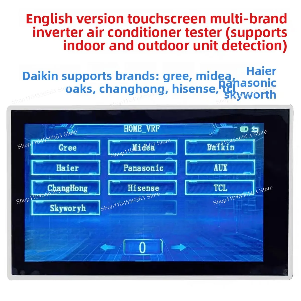 Multi-Brand Inverter AC Tester, Outdoor Unit Fault Detection & Repair Tool