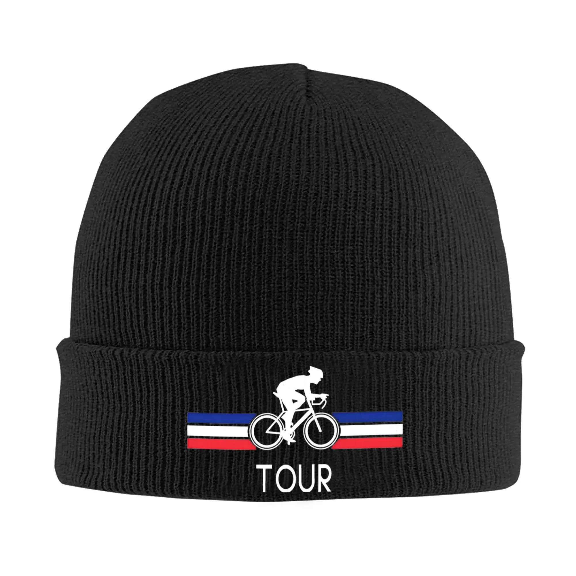 

Unisex Knit Cuff Beanie Tadej Pogacar Cycling Road Merch Winter Knitting Skull Cap Bonnet Hats