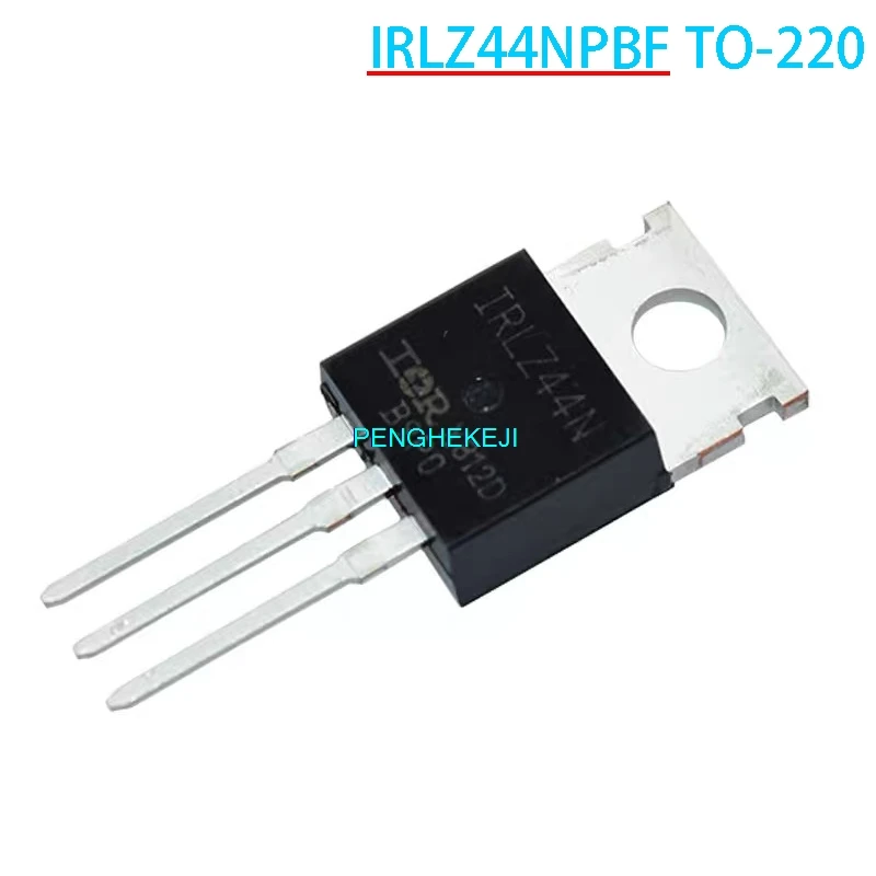 10 Stück IRLZ44NPBF TO-220 Inline-MOS-FET IRLZ44N TO220