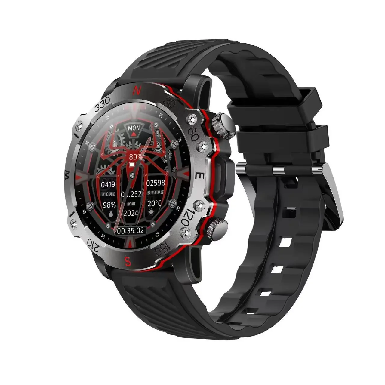 Bluetooth Calling Smartwatch with Blood Pressure Measurement Heart Rate Monitoring Sleep Tracking and Activity Tracking Features