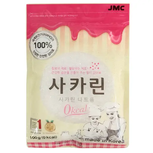 Jmc Saccharin 100g, 100% confeccionado en Corea, edulcorante sustituto de azúcar