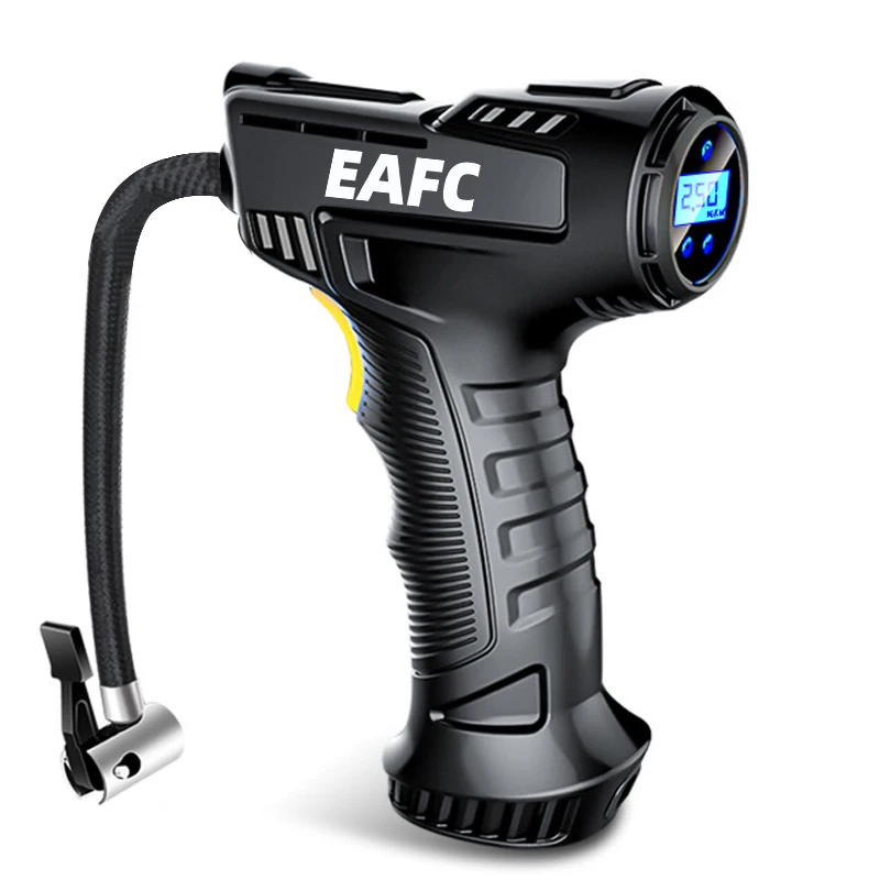 EAFC 120W Handheld Air Compressor Wireless/Wired Inflatable Pump 