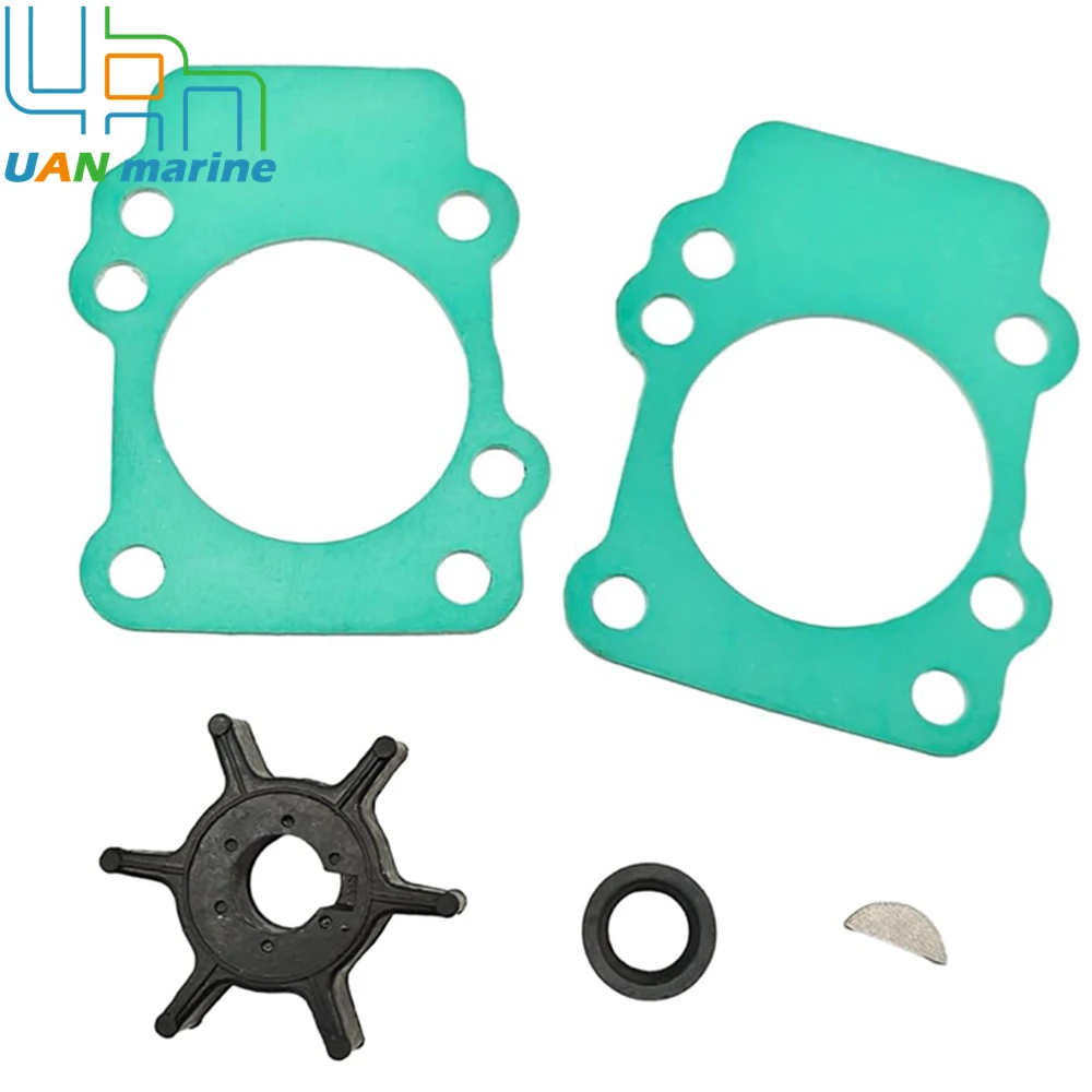 682-44352-00 Outboard Water Pump Impeller Kit for Yamaha 9.9 15 HP 90280-03024 682-44365 682-44315-A0 ​682-44352-40 18-3074