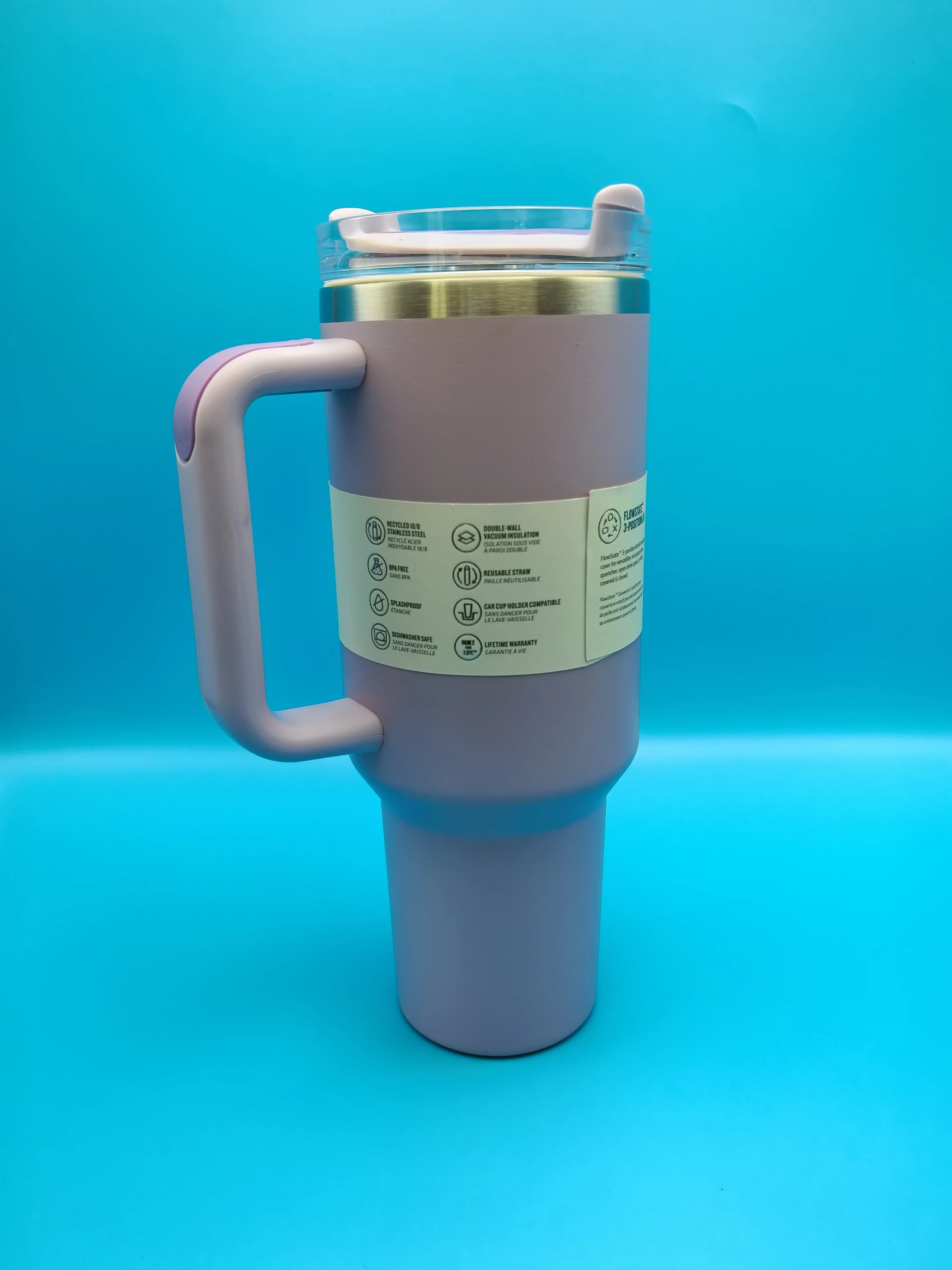 กระติกน้ําร้อนสแตนเลสขนาด 40 ออนซ์ยอดนิยม เก็บเครื่องดื่มร้อนหรือเย็นสําหรับกิจกรรมกลางแจ้ง สํานักงาน และกีฬา