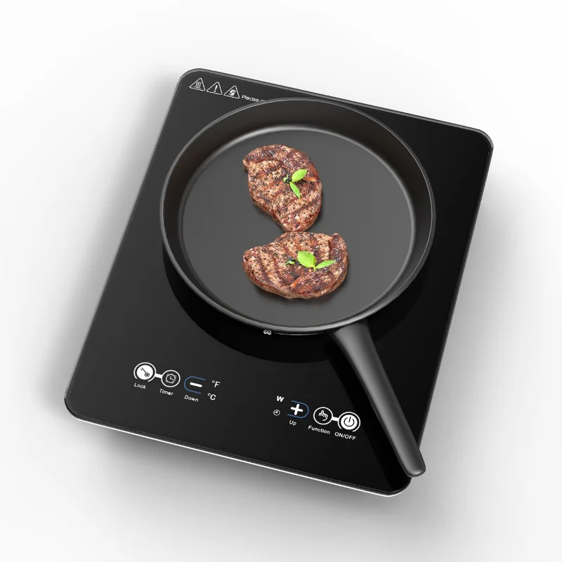 American Standard 110V Touch Induction Cooker Household Multi-functional High-power Black