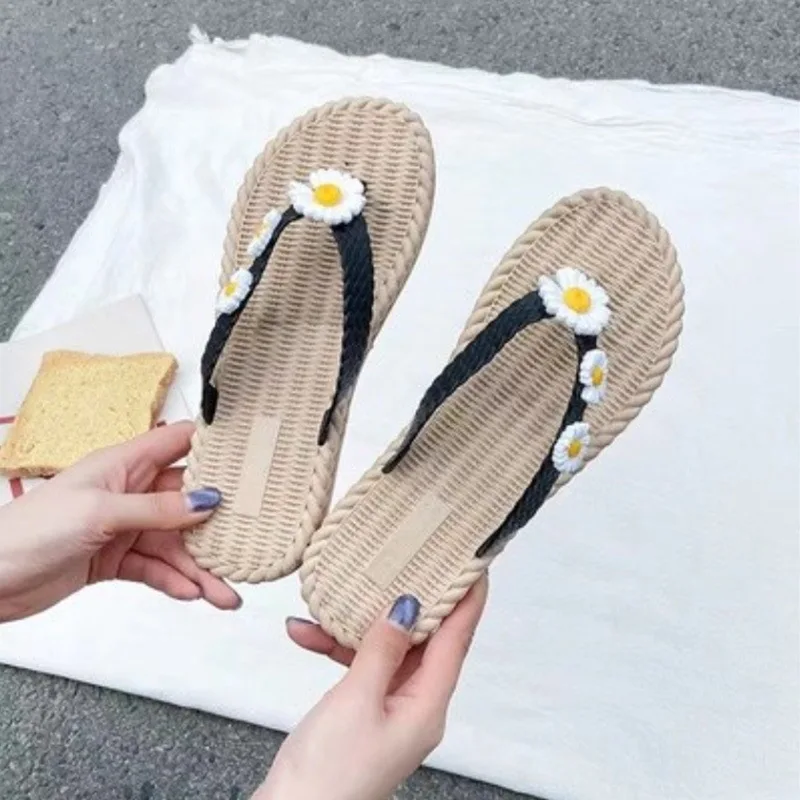 

Женские летние шлепанцы, модные нескользящие шлепанцы на платформе, пляжные шлепанцы на мягкой подошве