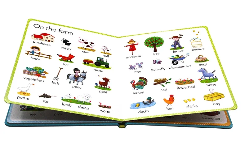 My First Word Book, Usborne, Baby Children's books aged 1 2 3, English picture book, 9781409551836