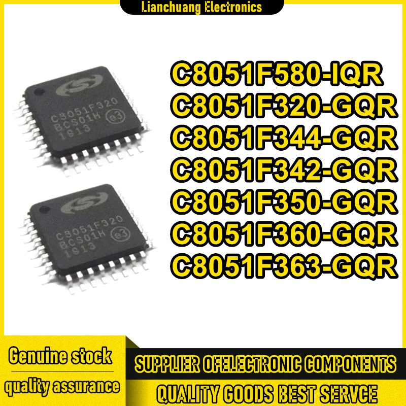 

C8051F580-IQR C8051F320-GQR C8051F344-GQR C8051F342-GQR C8051F350-GQR C8051F360-GQR C8051F363-GQR Чипсет IC Новый на складе