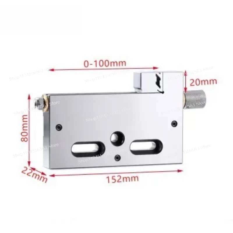 

1PC Wire EDM High Precision Vise Stainless Steel 4" Jaw 100mm Opening 3 Kg Clamping