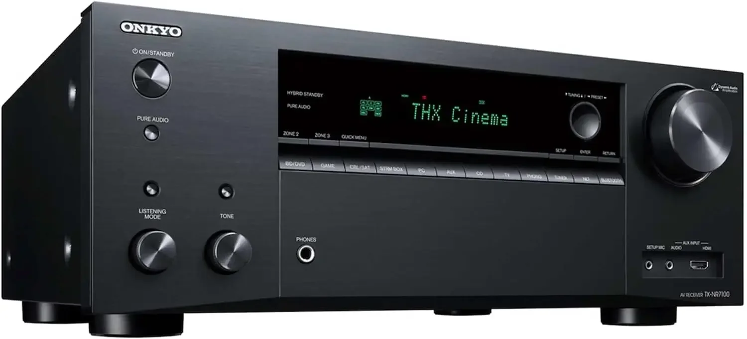 

9.2-Channel AV Receiver - 100 Watts Per Channel, Dirac Live Out of Box, Works with Sonos Certified, THX Certified and More