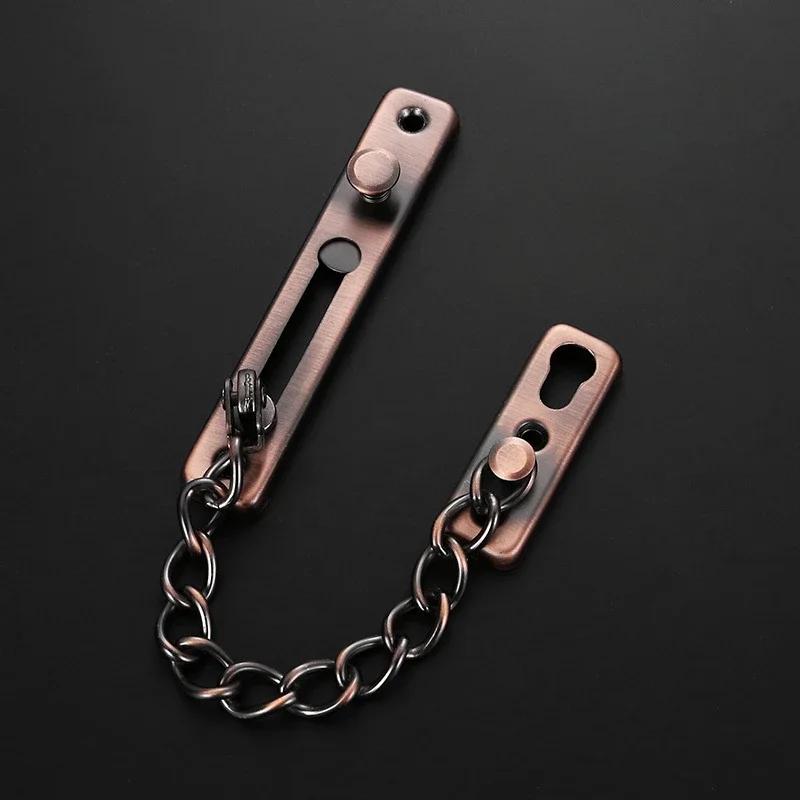 

Anti Theft Chain 304 Stainless Steel Non Punching Hotel Door Lock Hotel Room Door Entrance Bolt