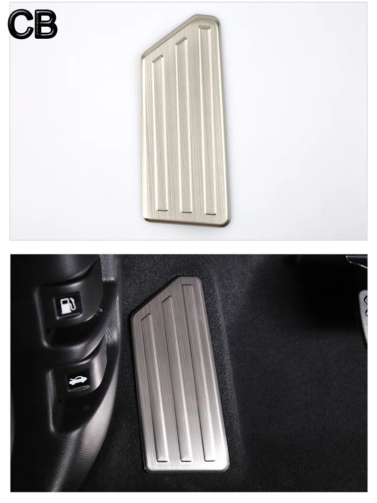 For Honda CR-V 2023 2024 Stainless steel rest pedal decorative cover Cars Accessories