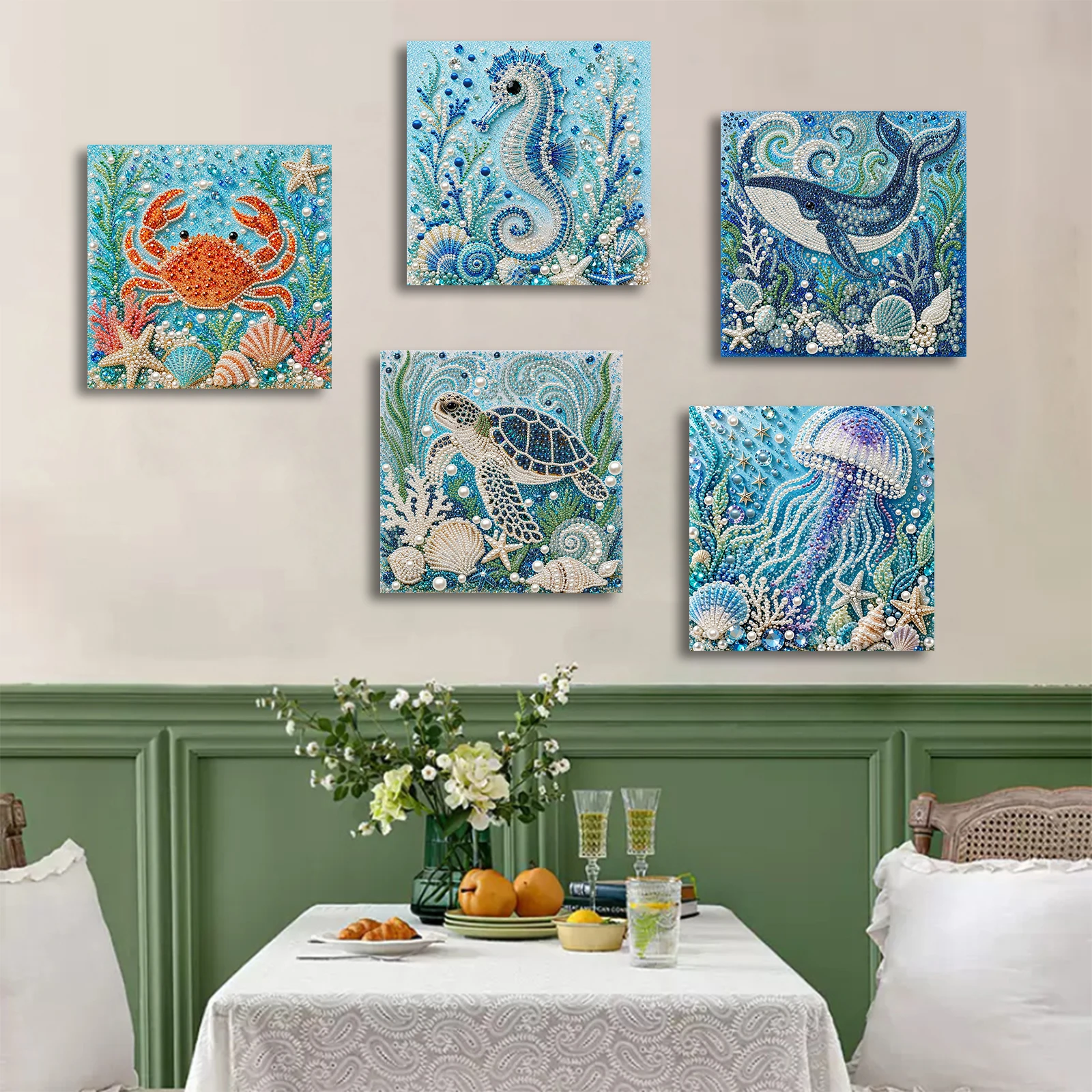Ocean Turtle jellyfish DIY Pea - Art Craft Jellyfish review and price