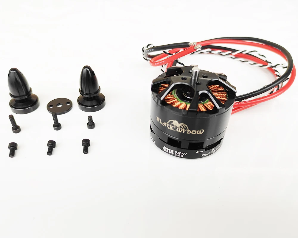 ZTW Black Widow 4114 390KV Brushless Motor Built-in 40A ESC CW CCW For RC FPV Racing Drone Quadcopter Multirotor Multicopter