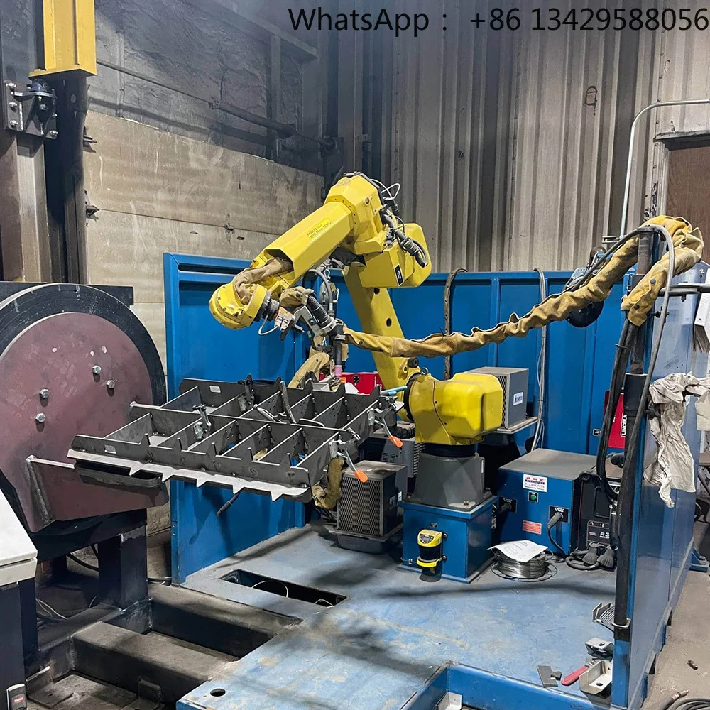 FANUC 6 Axis Arm Robot Controller China Servo Motor for Industrial Robot Arm Payload 8KG Arm Length 2032mm