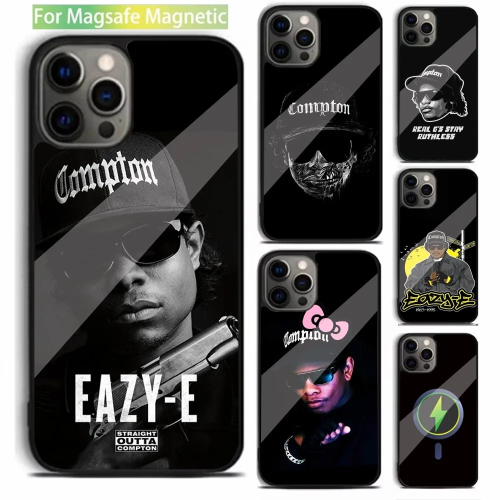 E-Eazy E Rapper Phone Case For iPhone 16,15,14,13,12,11,Plus,Pro,Max,Mini Magsafe Magnetic Wireless Charging