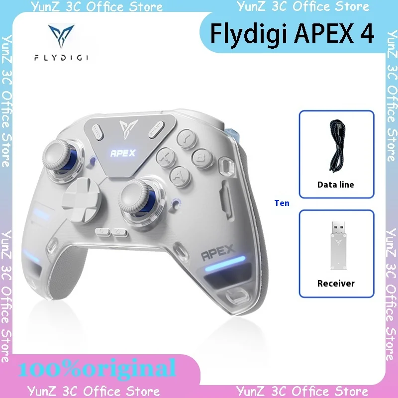 

Беспроводной игровой контроллер Flydiciapex 4 с точным управлением и захватывающей вибрацией, ПК с поддержкой Black Myth Wu Kong