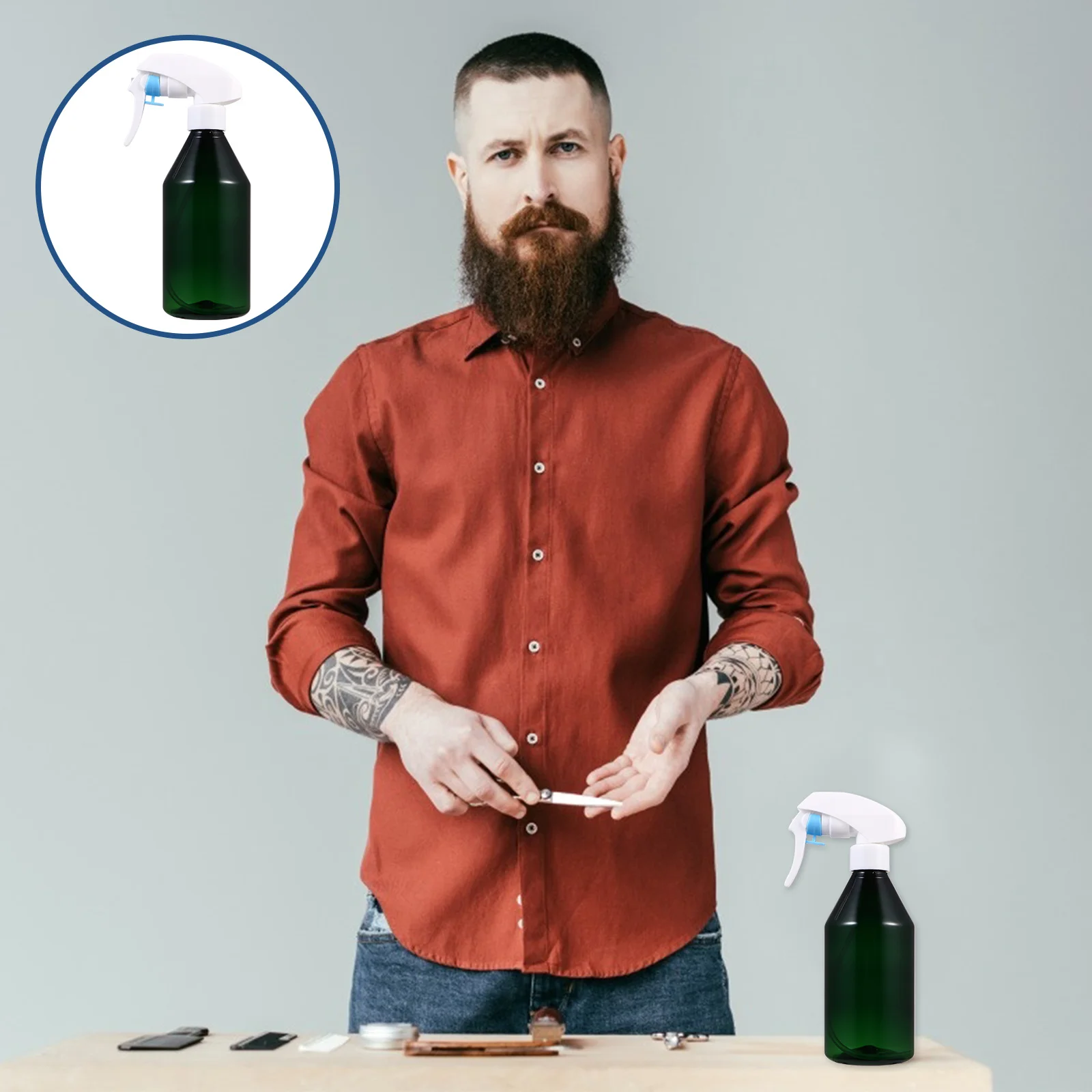 

3pcs 300Ml Spray Bottle For Plants Water Sprayer Garden Tool Mist Spray Flowers Cleaning Outdoor Home Use Plastic Sprayer