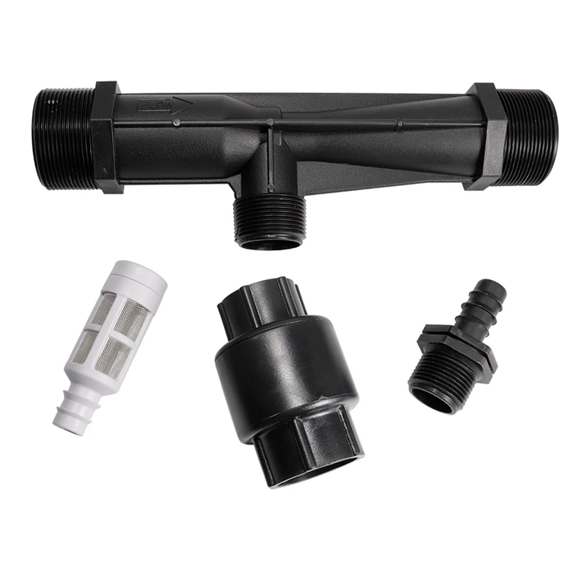 

2 Inch Venturi Fertilization System Male Thread Irrigation Venturi Automatic Fertilizer Injector Fertilizer Syringe Set