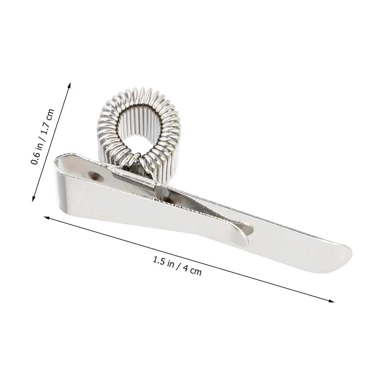 12Pcs Creative Spring Pen Holder Stainless Steel Elastic Loop Portable Office School Supplies Notebook Journal Accessory