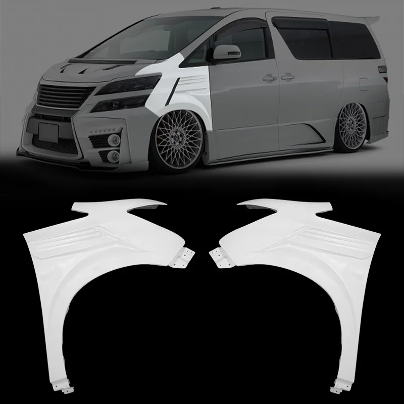 

For Vellfire 20 Series AH20 SS Style Front Fender，Sporty Exterior Body Component，Precise-Fit Upgrade