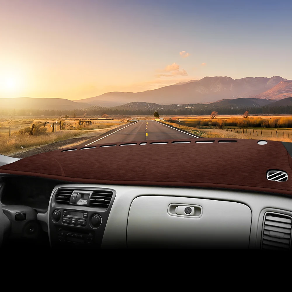 لهوندا أكورد 6th 1997 1998 1999 2000 2001 2002 لوحة سيارة الشمس الظل غطاء أداة لوحة حصيرة عدم الانزلاق وسادة الملحقات