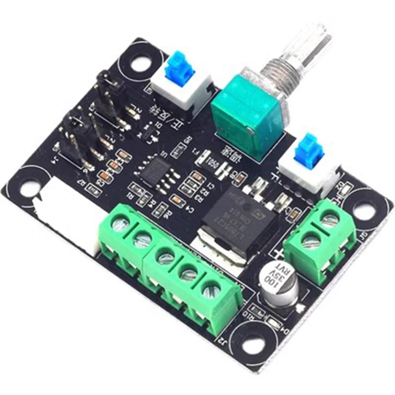 PWM Pulse Signal Generator Speed Control Module Board DC 12V-24V Stepper Motor Driver Drive Controller