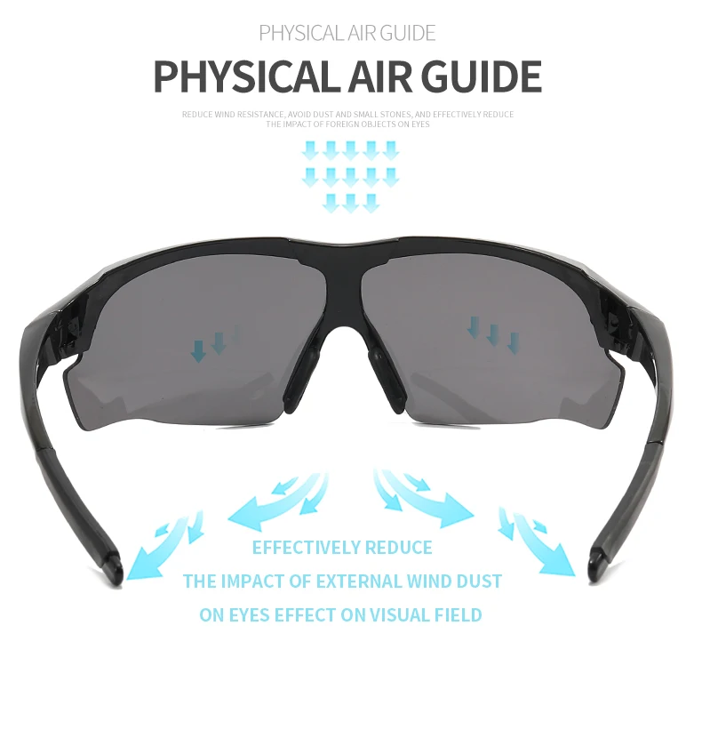 Men's Sports Sunglasses, Women's Outdoor Cycling Sunglasses, Bicycle Windshields Wholesale