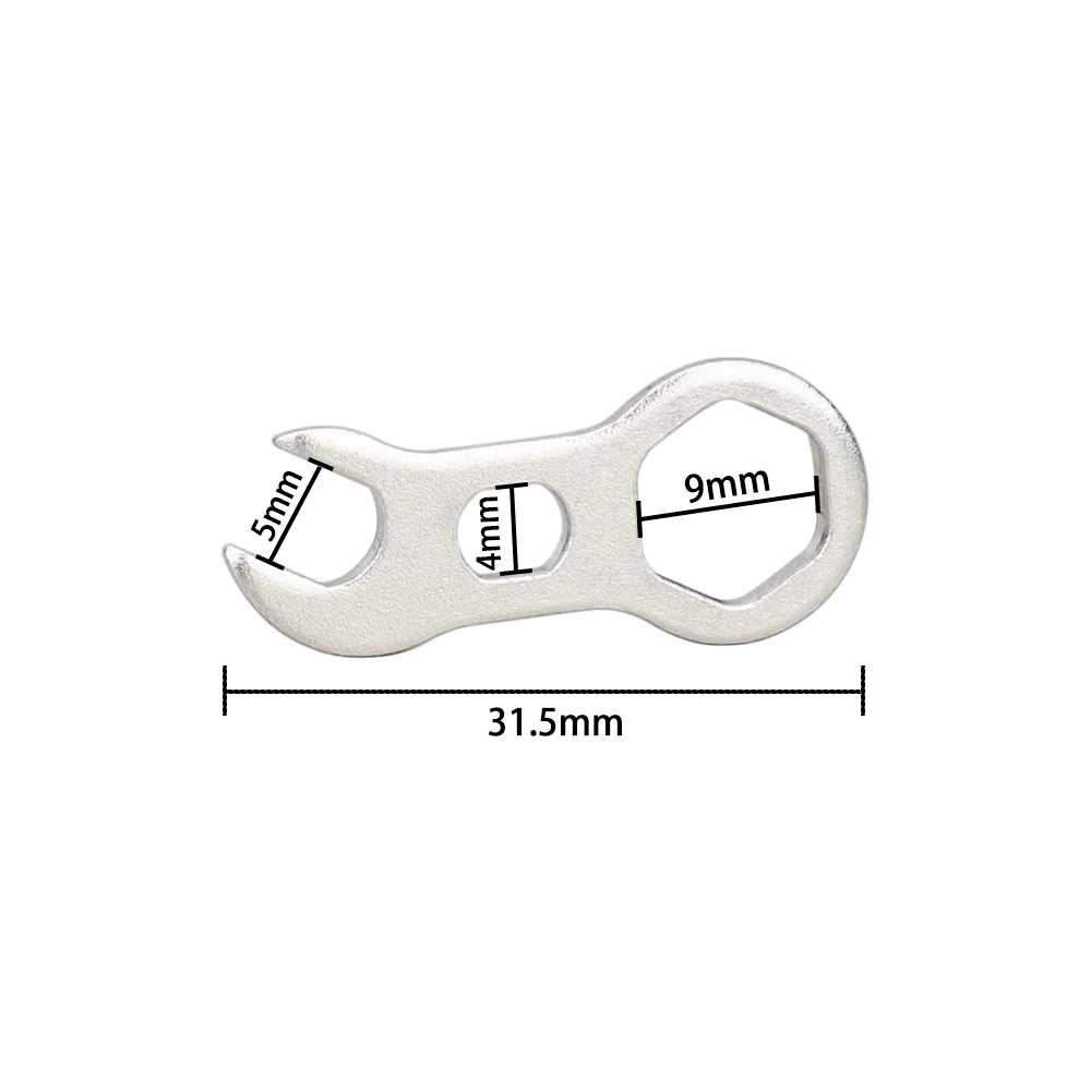 ZTTO Presta Valve Extender Tool with Installation Wrench & Sealing Gaskets Road Bike Cycling Valve Extender for Deep Rim Wheels