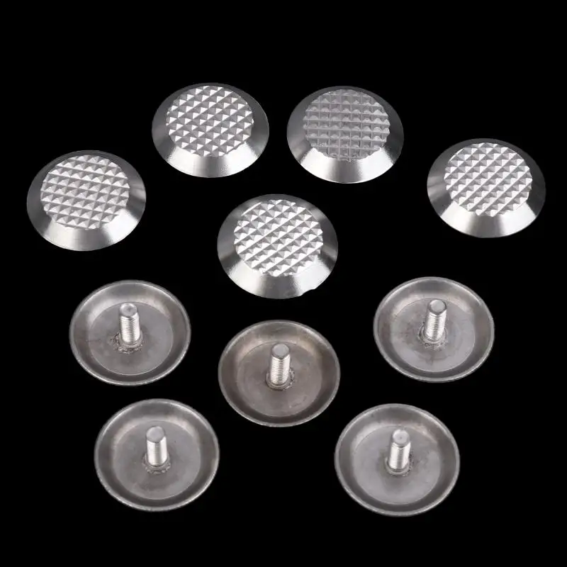 Slip Resistant Tactile Nail 304 Stainless Steel Road Marker Studs for Wheelchair Accessible Sidewalk Use