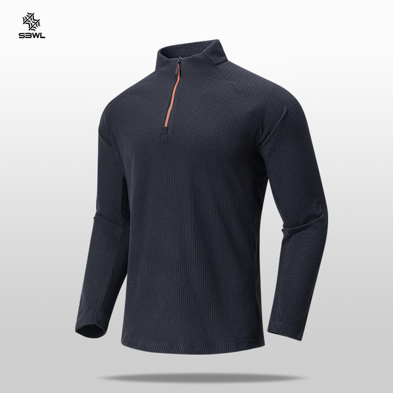  SBWL Men's high quality cycling hiking outdoor sports long sleeve T-shirt leisure speed dry running fitness sports clothing Tops 